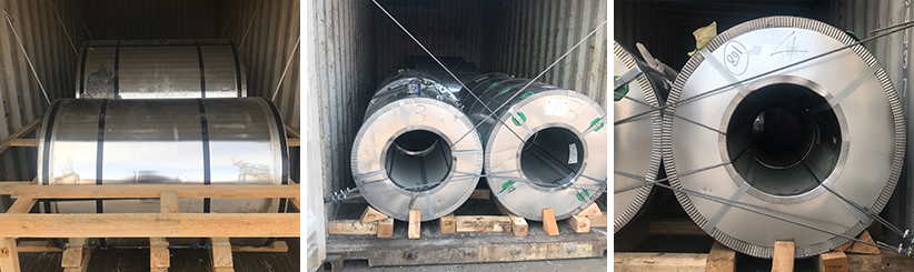 Hot Dipped Galvalume Steel Coil Shipment