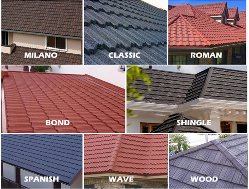 stone coated roofing tile